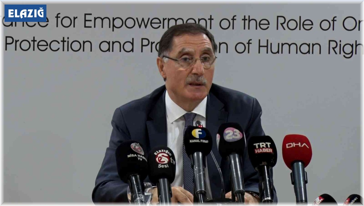 Kamu Başdenetçisi Şeref Malkoç; "Kamu Denetçiliği Kurumu Türkiye'nin en yeni ve en genç kurumlarından bir tanesidir"