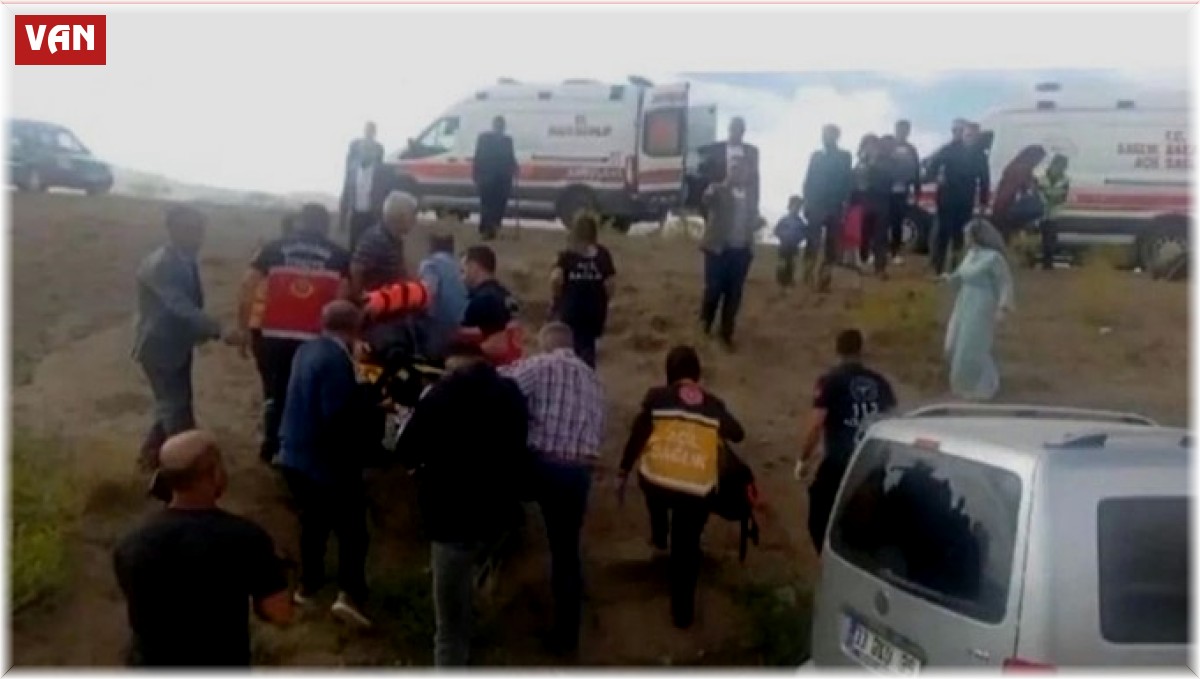 Kamyonet şarampole devrildi: 5 yaralı