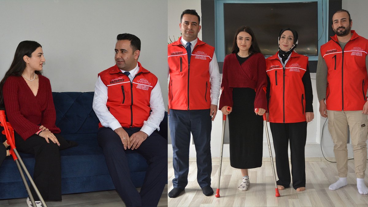 Kanser nedeniyle bacağını kaybeden üniversiteli Şevin Balakan'ın protez hayali gerçek oluyor