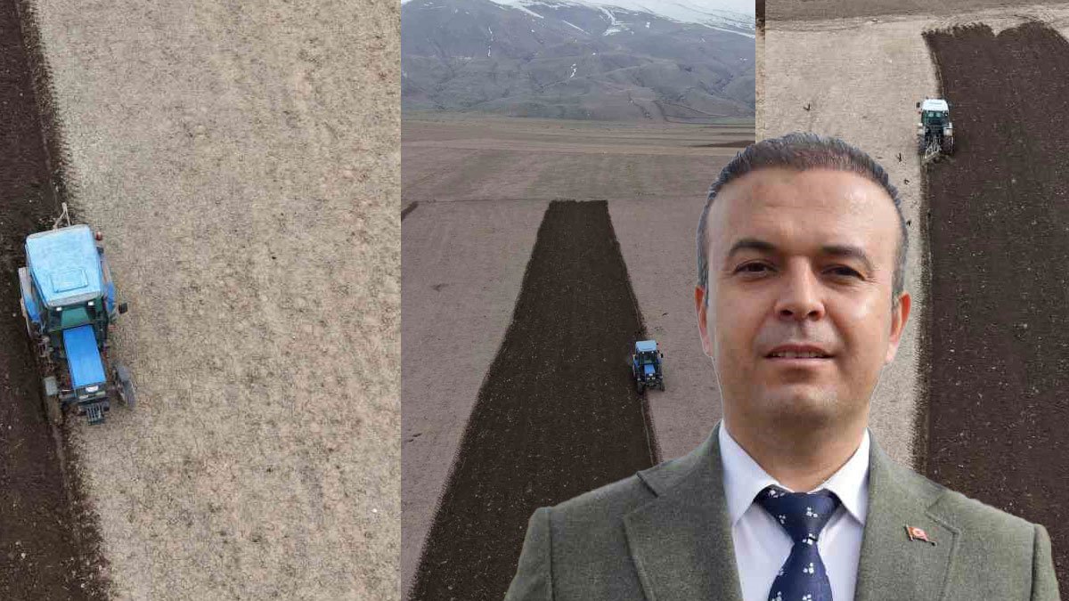 Kar kalktı, tarlalar yeniden canlandı, Iğdır’da ekin sezonu başladı