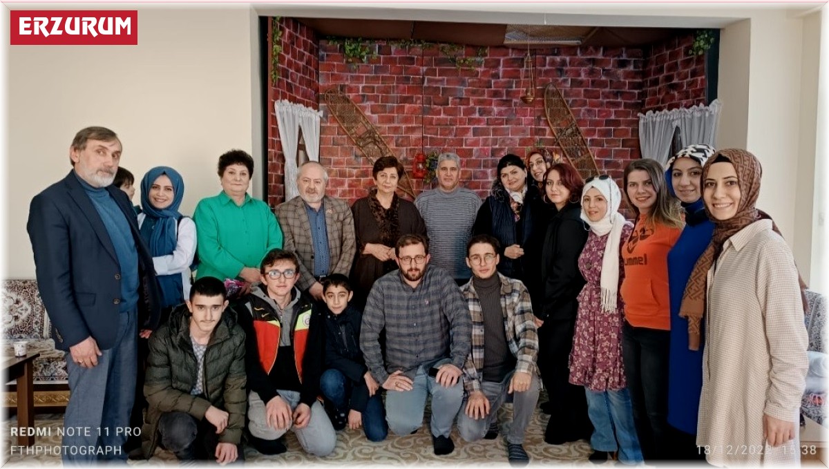 Karabağ'ın kadın gazileri TYB Erzurum Şubesi'nin konuğu oldu