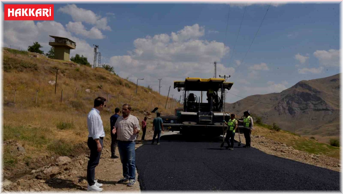 Karadağ: "Köy yollarındaki ulaşım konforunu artırıyoruz"