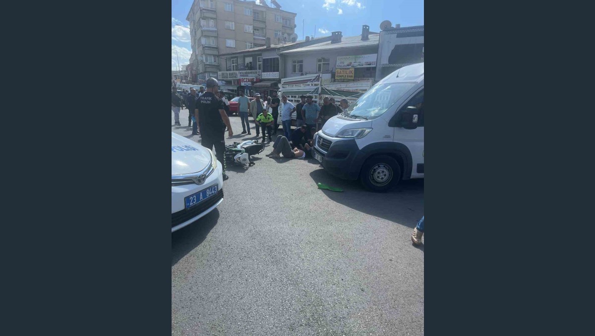Karakoçan'da trafik kazası: 1 yaralı