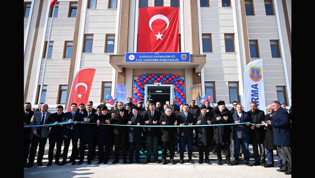 Karayazı İlçe Jandarma Komutanlığı hizmet binası hizmete açıldı