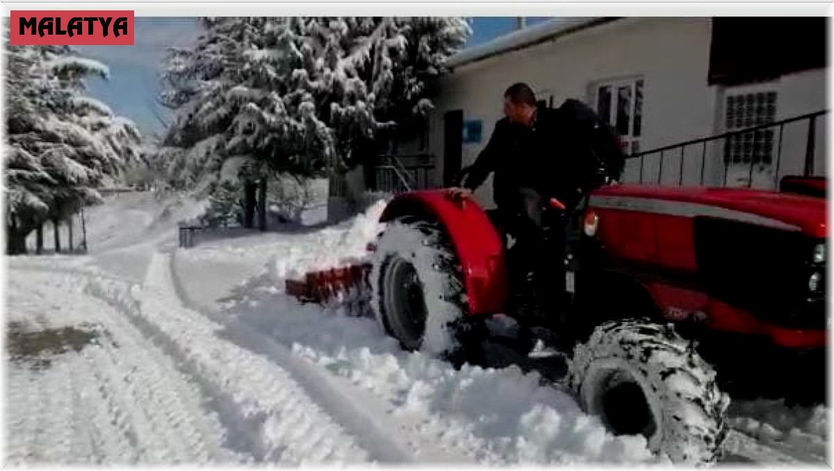 Kardan kapanan yollar için kolları sıvadılar