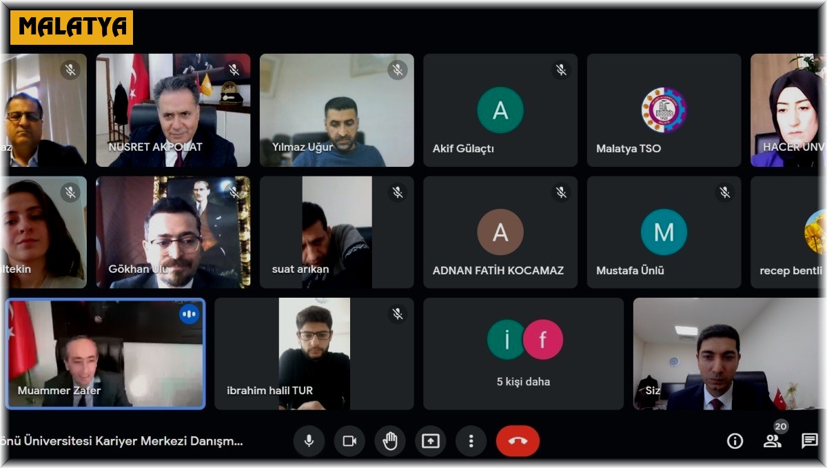 Kariyer Merkezi Danışma Kurulu'nun ilk toplantısı yapıldı