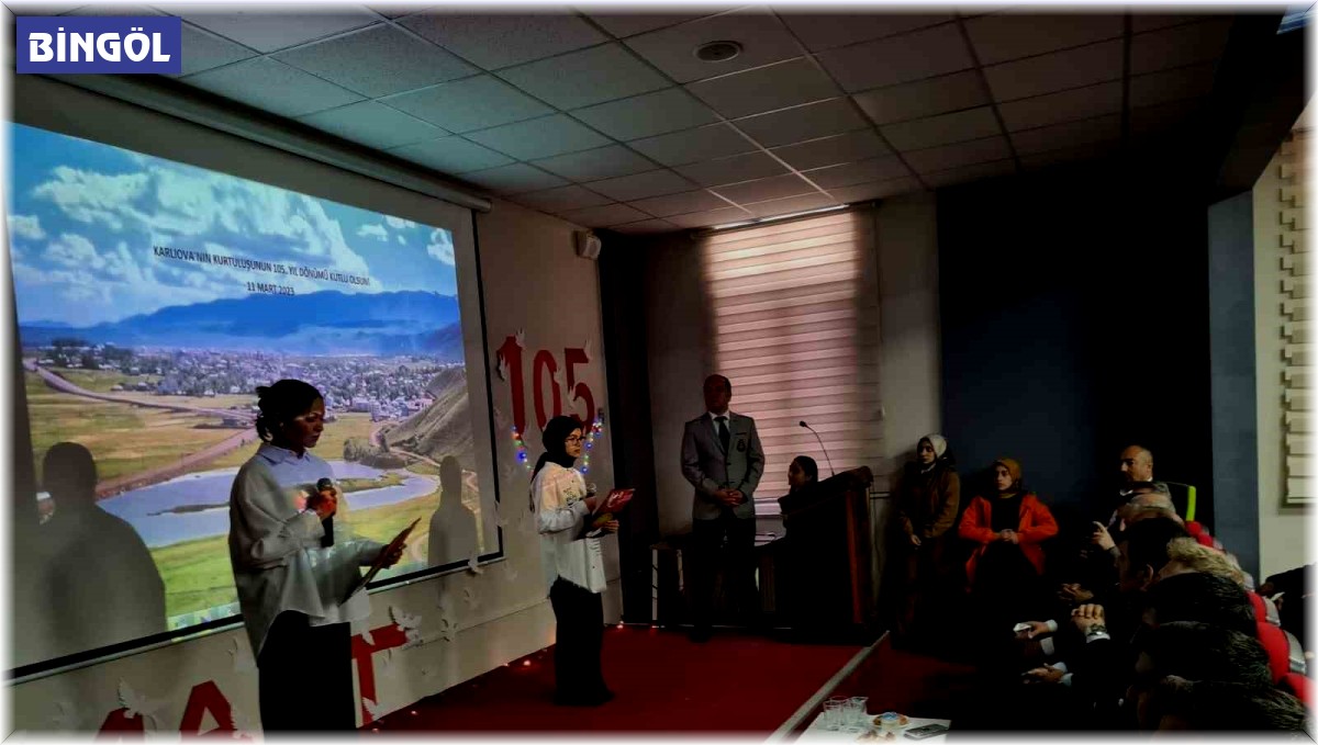 Karlıova'nın düşman işgalinden kurtuluşunun 105'inci yılı kutlandı