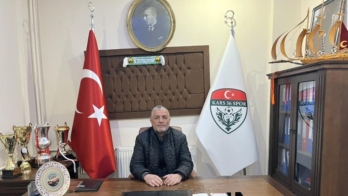 Kars 36 Spor Başkanı Osman Yaşar Uluman görevi bıraktı
