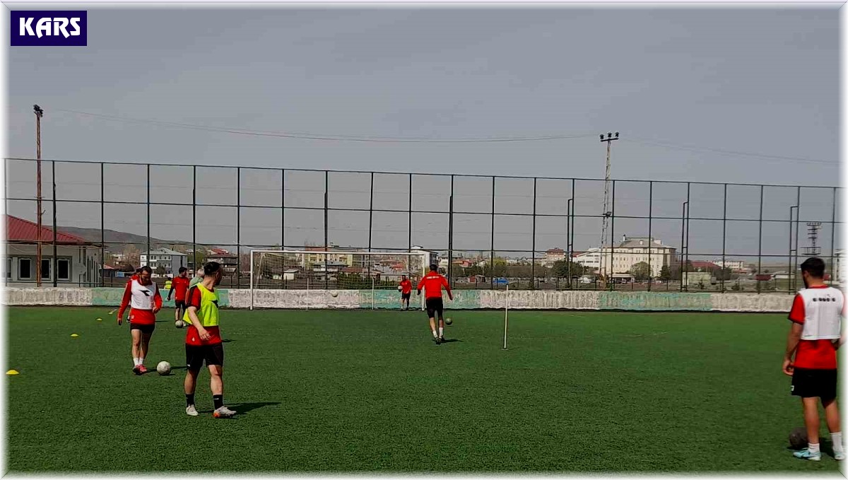 Kars 36 Spor Kelkit maçı hazırlıklarını sürdürüyor