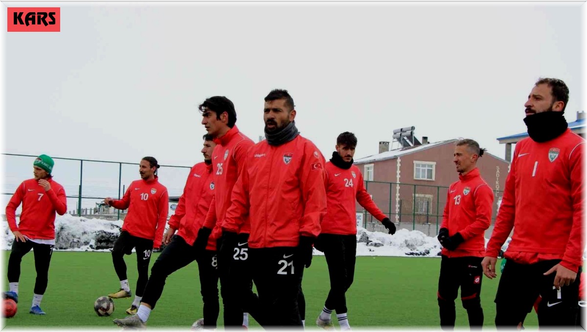 Kars 36 Spor Yakutiye maçı hazırlıklarını tamamladı