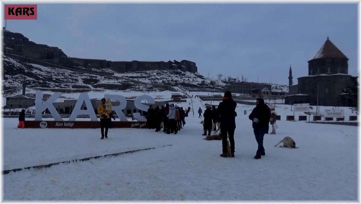 Kars'a turistlerden yoğun ilgi