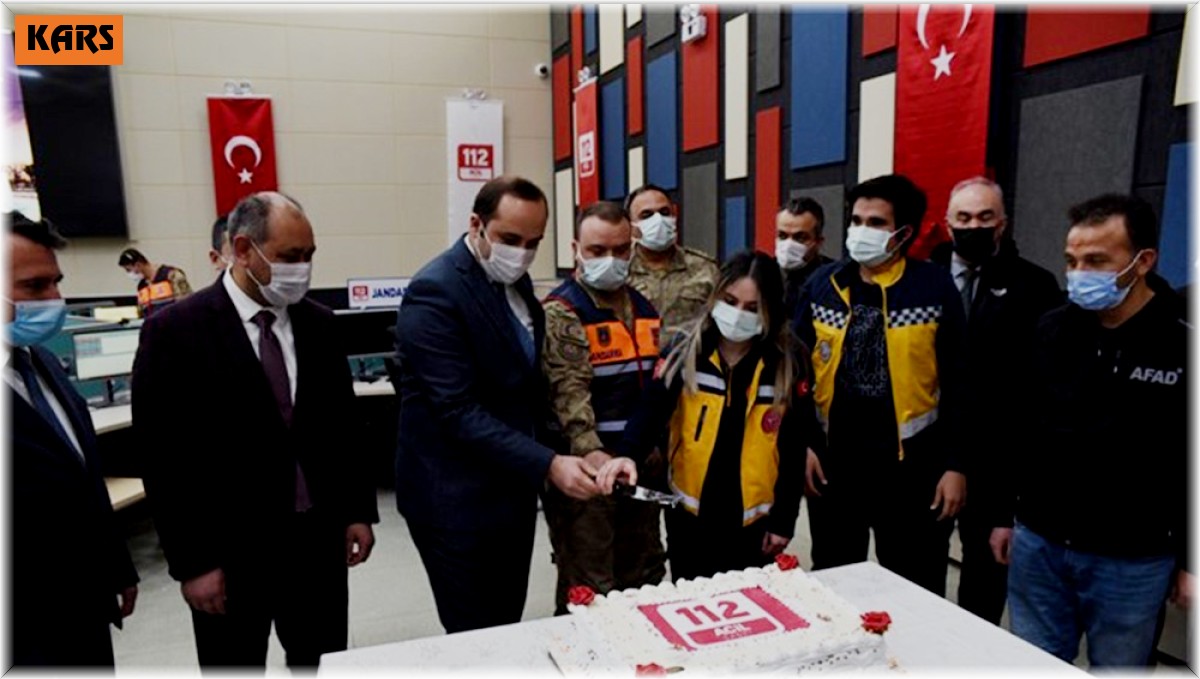 Kars Acil Çağrı Merkezi 1'inci yılını tamamlandı