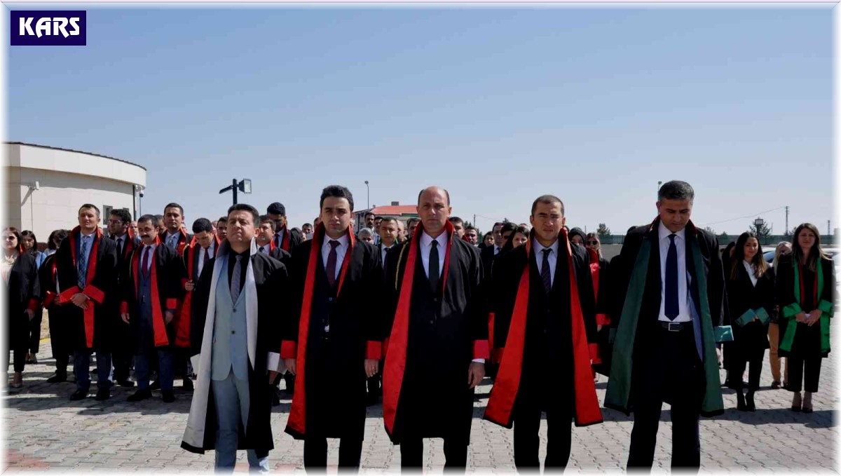 Kars Adliyesi'nde adli yıl açılışı yapıldı