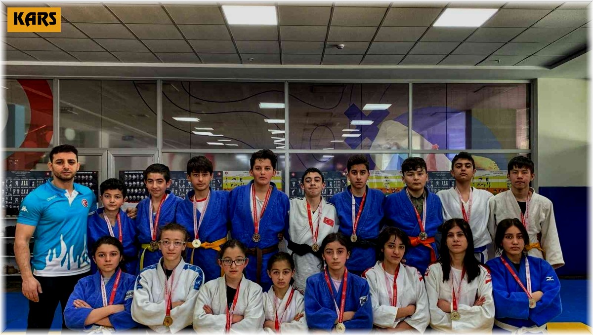 Kars 'Anadolu Yıldızlar Ligi' Judo müsabakaları tamamlandı