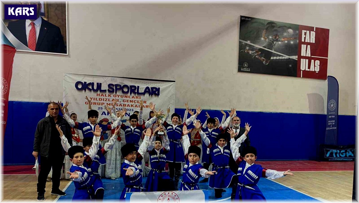 Kars Cevriye Tatiş Ortaokulu 1'inci oldu