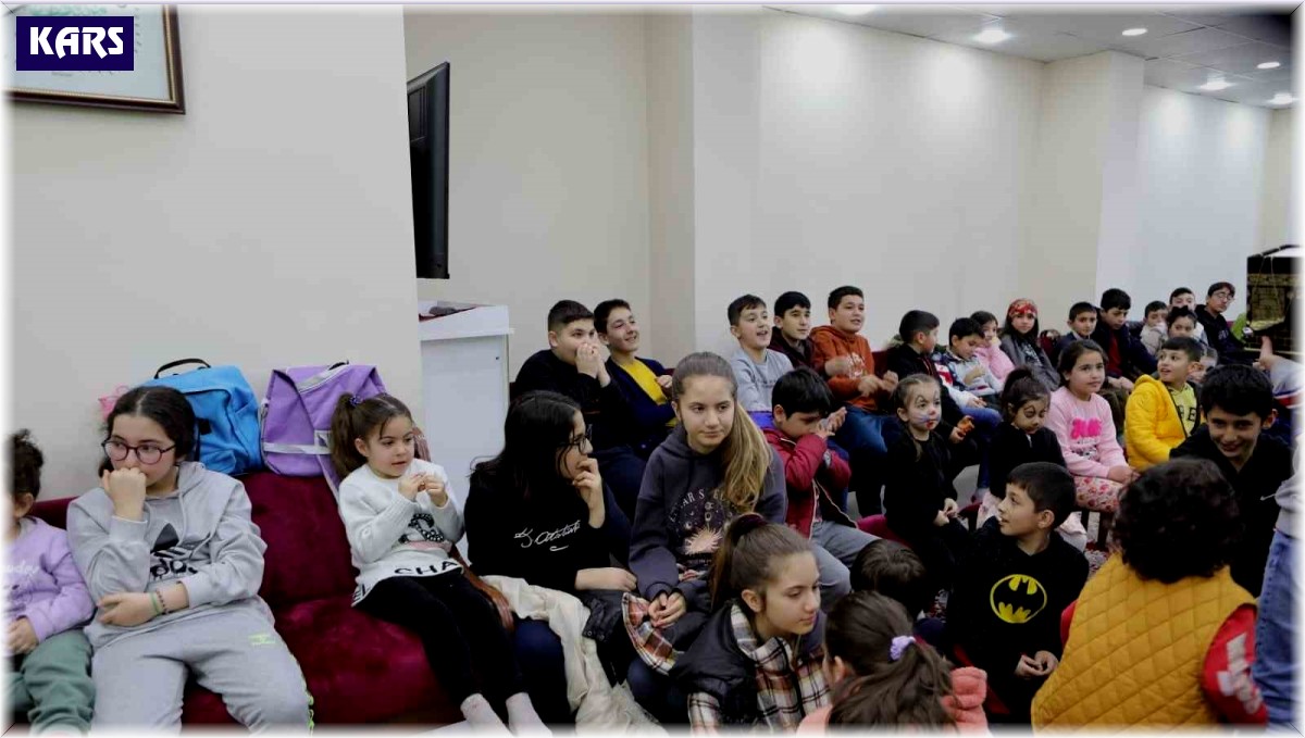 Kars Ehlibeyt Derneği'nden çocuklara moral programı