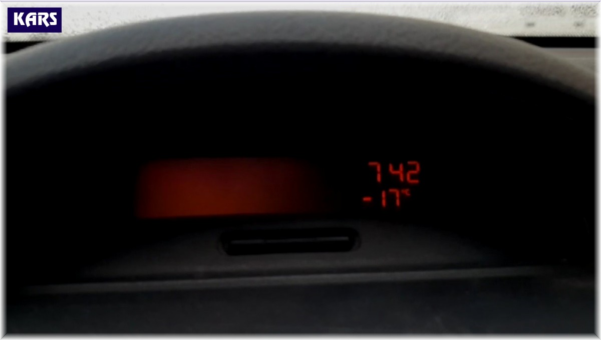 Kars eksi 17'yi gördü