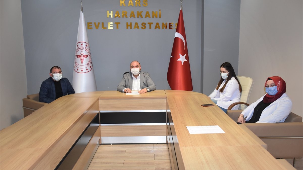 Kars Harakani Devlet Hastanesi ayda 36 bin hastaya şifa dağıtıyor