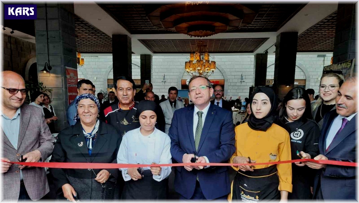 Kars'ın yöresel yemekleri tanıtıldı