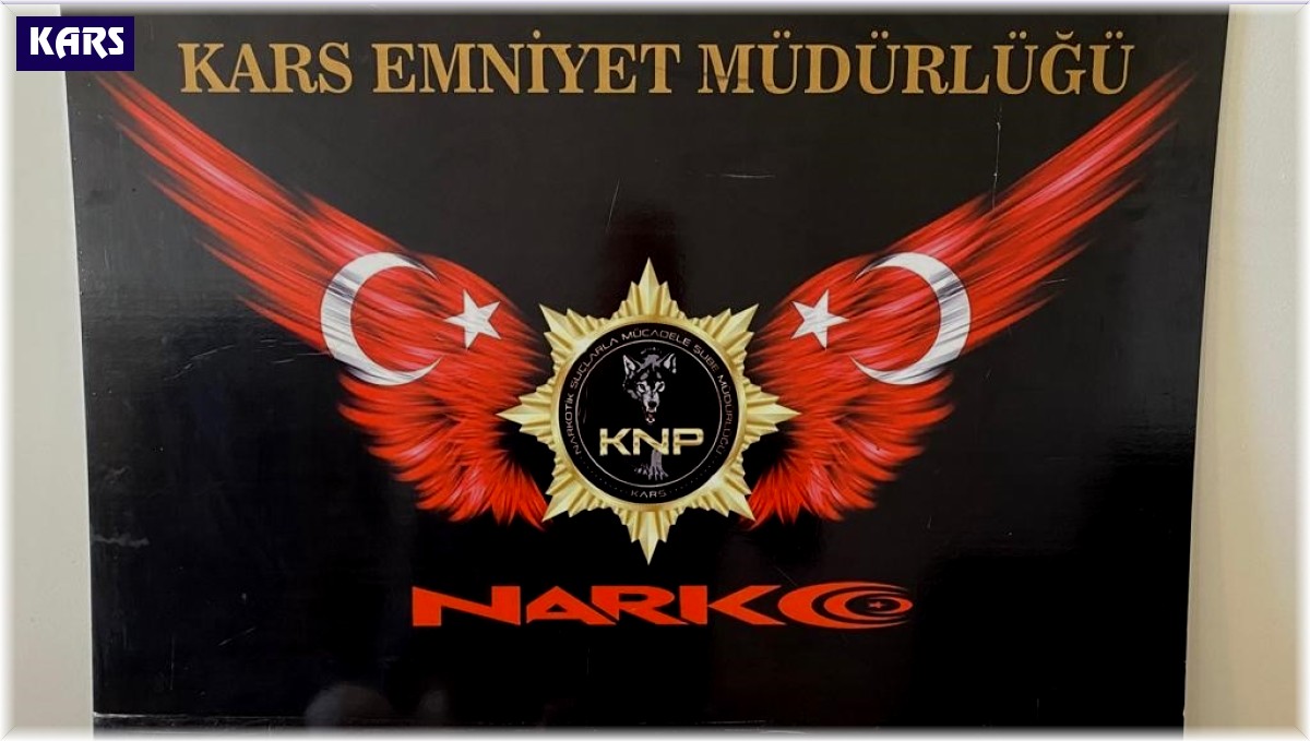 Kars merkezli 3 ile uyuşturucu operasyonu