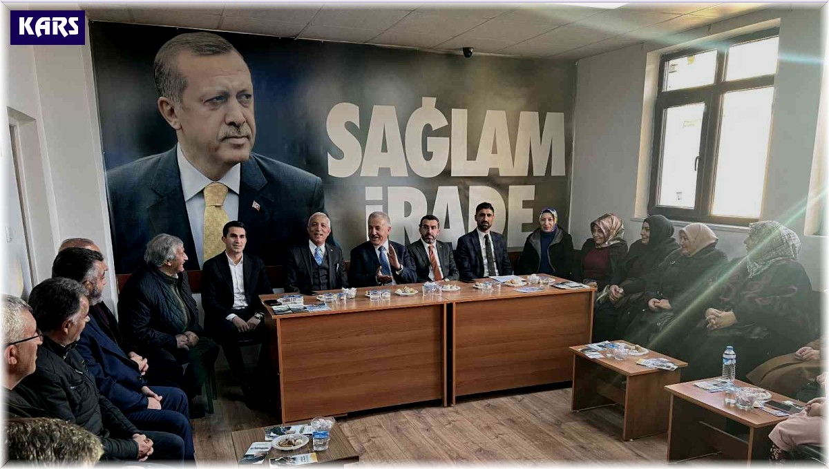 Kars Milletvekilleri Arslan ve Kılıç, Sarıkamış'ta ziyarette bulundu