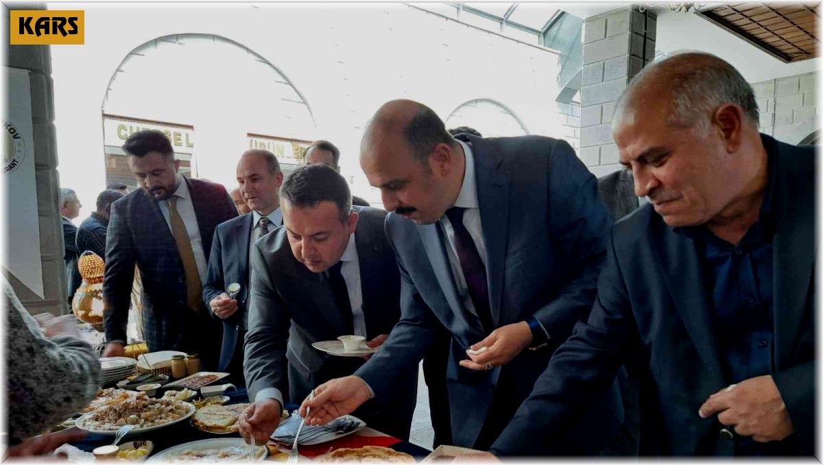 Kars mutfağı görücüye çıktı