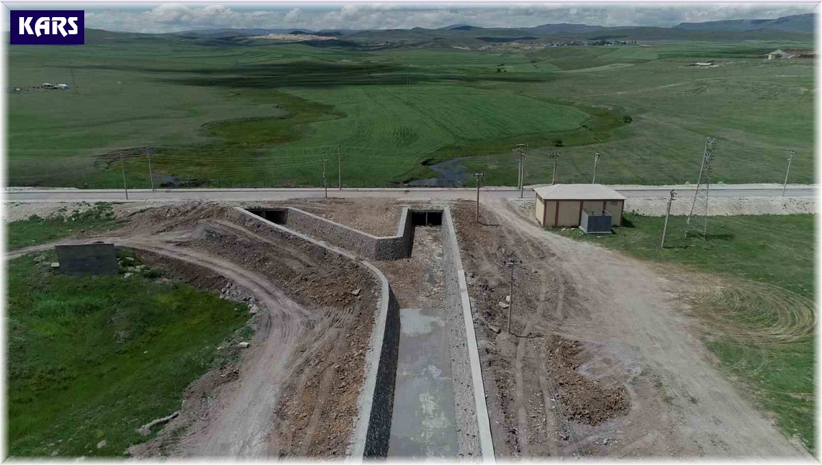 Kars OSB dere ıslahı tamamlanıyor