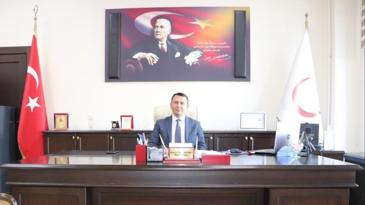 Kars Sağlık Müdürü Lazoğlu, sağlık çalışanlarının tıp bayramını kutladı