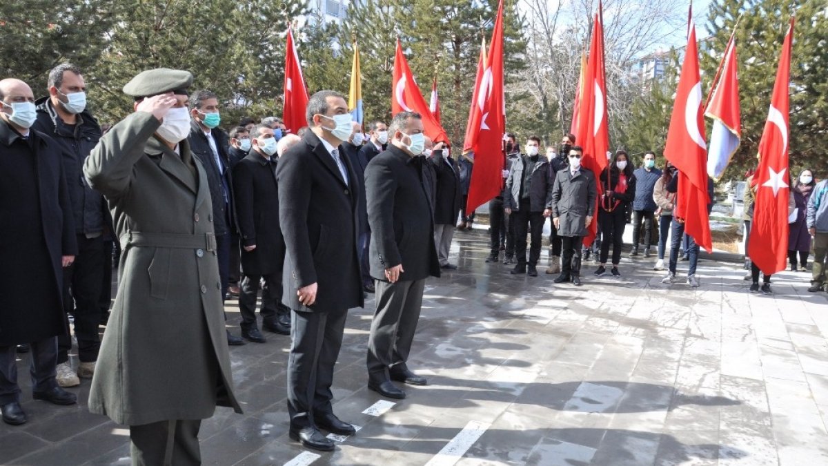 Kars'ta 18 Mart Çanakkale Zaferi töreni