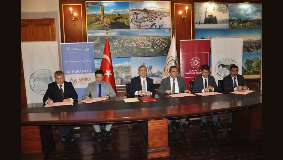 Kars'ta 19 milyonluk projenin sözleşmesi imzalandı
