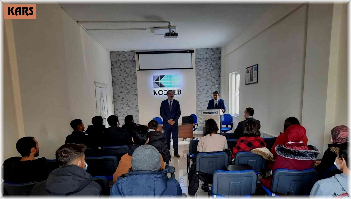 Kars'ta 193 öğrenciye girişimcilik eğitimi verildi