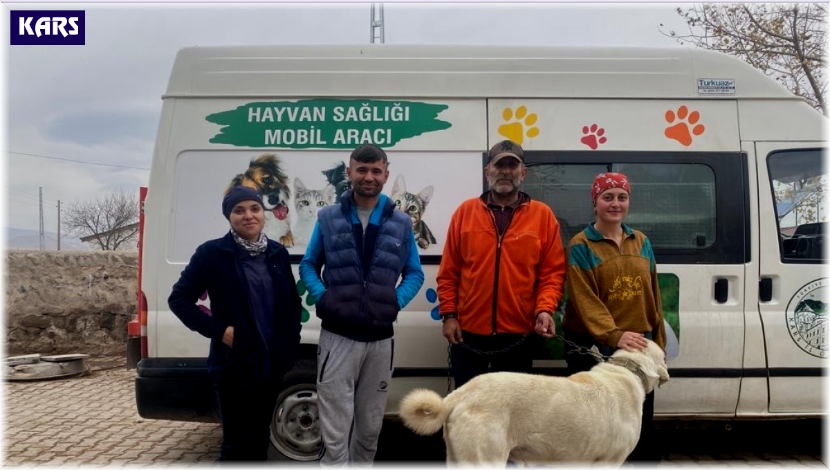 Kars'ta 21 köyde bin 500 kuduz aşısı yapıldı