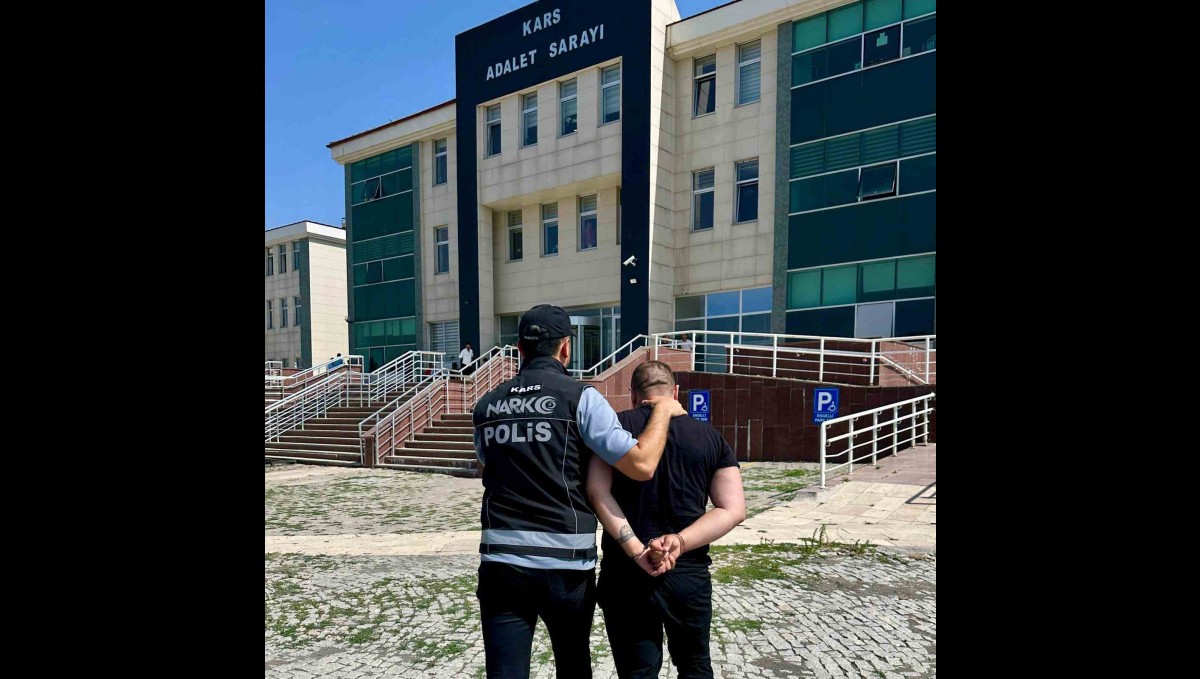 Kars'ta 22 yıl hapis cezası bulunan 1 kişi yakalandı