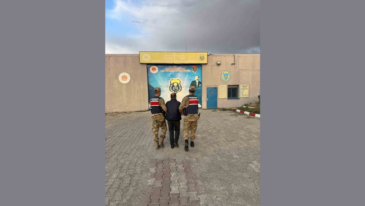 Kars'ta 4 yıl hapis cezası bulunan 1 kişi yakalandı