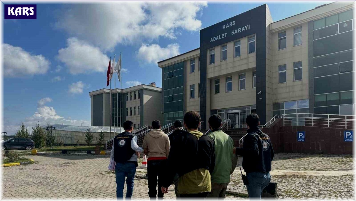 Kars'ta 7 düzensiz göçmen yakalandı
