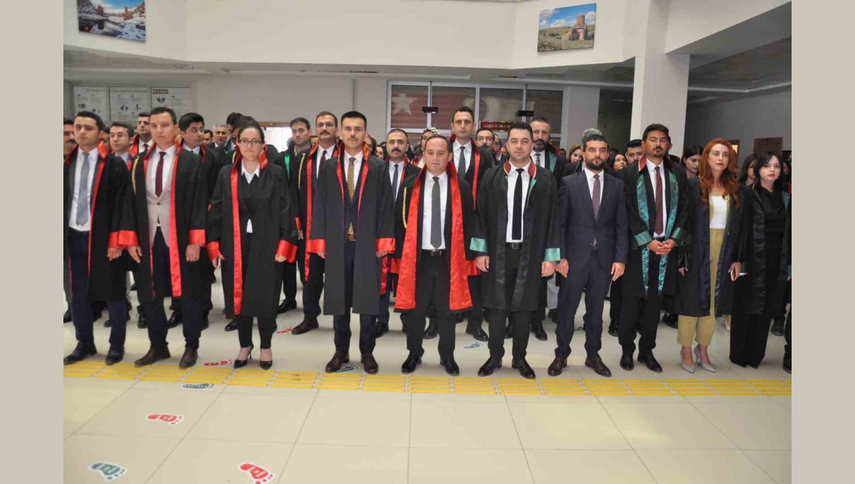 Kars'ta adli yıl açılışı yapıldı