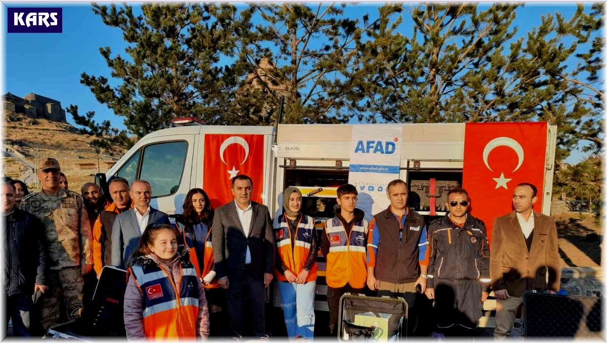 Kars'ta AFAD tanıtım sergisine yoğun ilgi