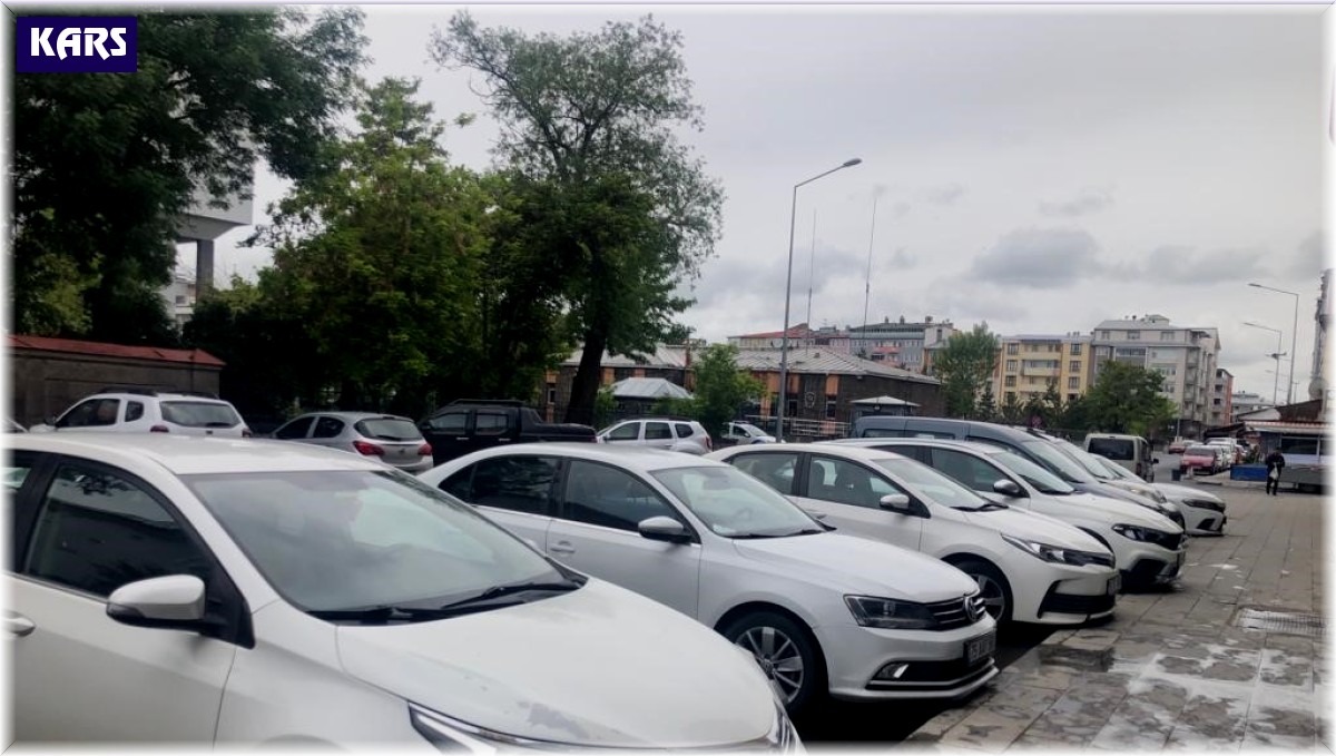 Kars'ta araç sayısı 46 bin 766'yı buldu