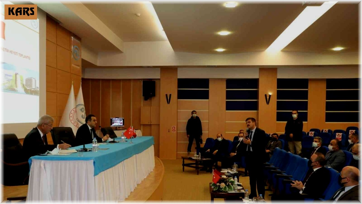 Kars'ta Aras Havzası yönetim toplantısı yapıldı