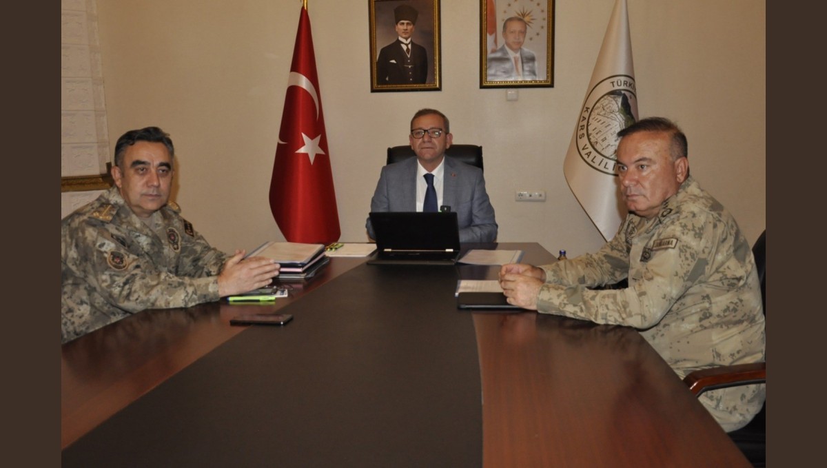 Kars'ta asayiş ve güvenlik toplantısı yapıldı