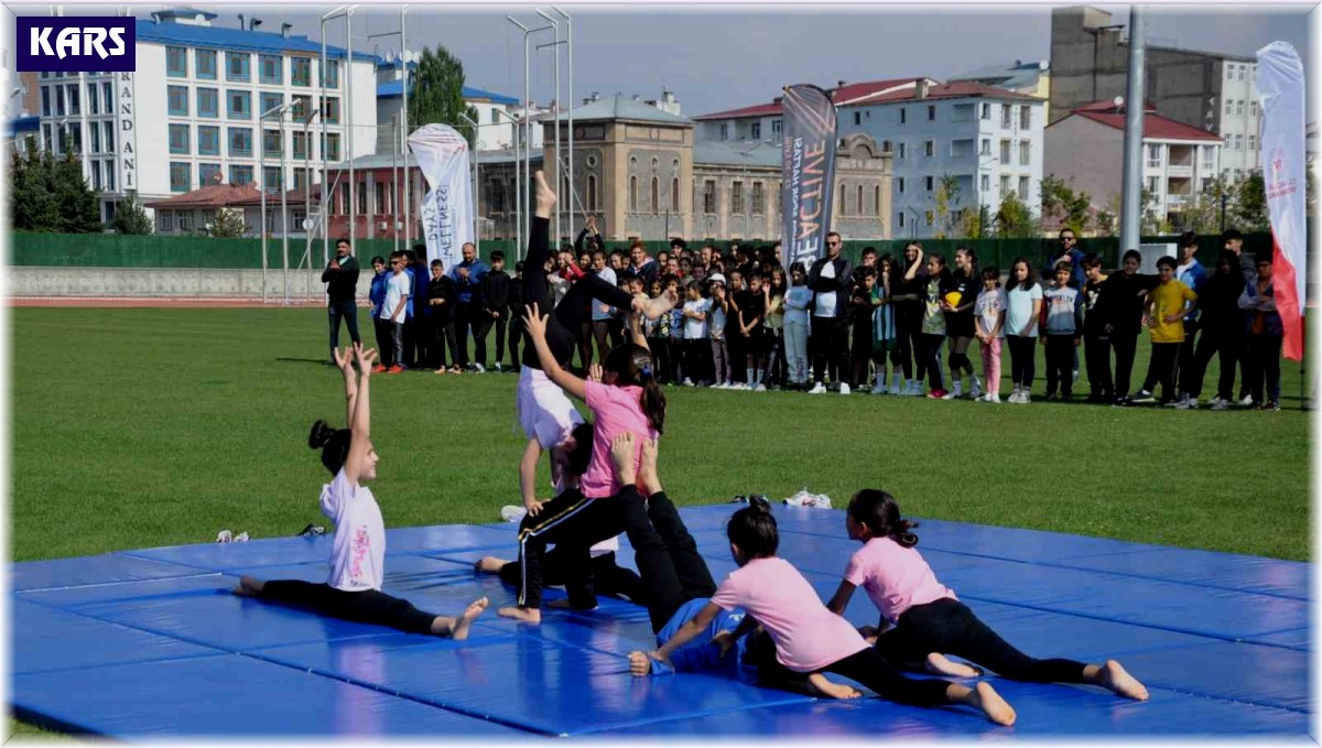 Kars'ta Avrupa Spor Haftası etkinliği