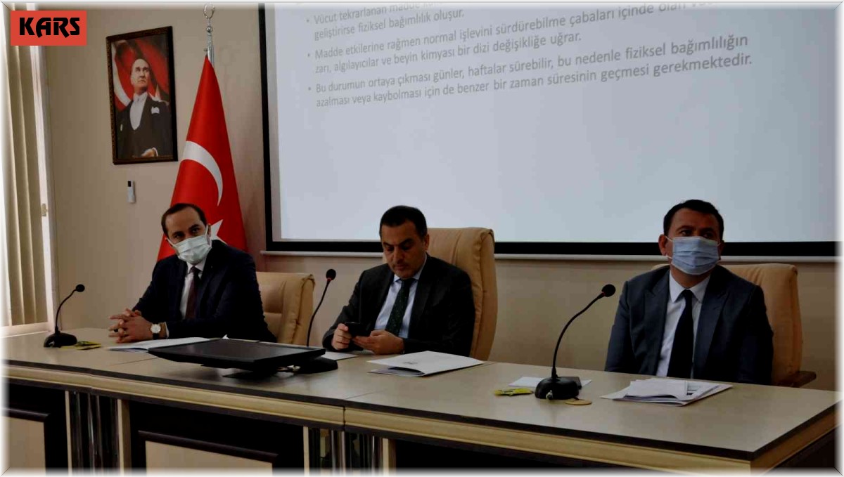 Kars'ta Bağımlılık Çalıştayı başladı