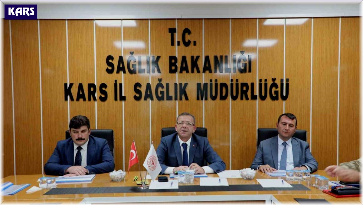 Kars'ta Bağımlılıkla Mücadele Koordinasyon Kurulu toplantısı yapıldı