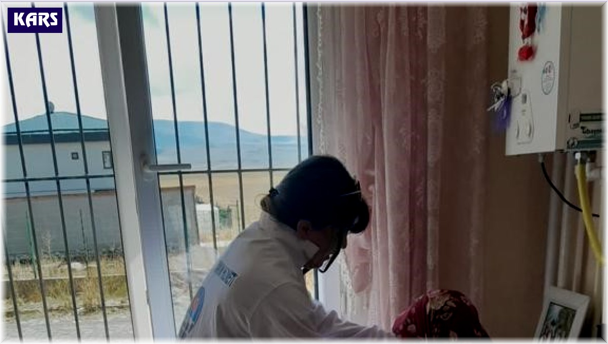 Kars'ta belediyeden evde bakım hizmeti