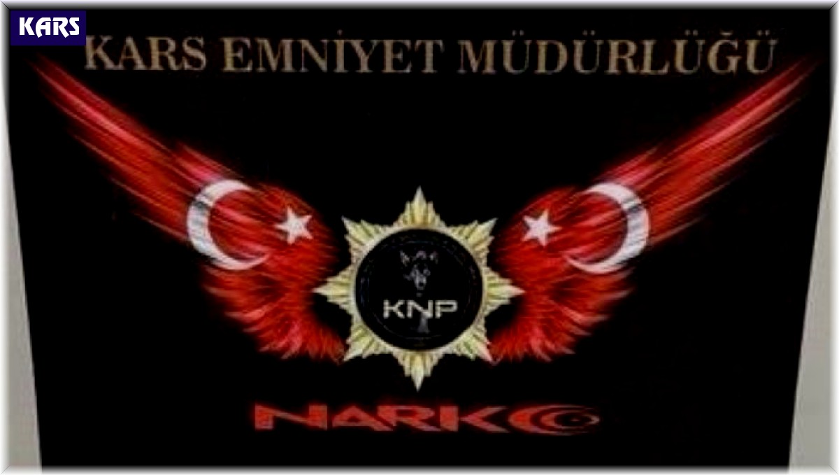 Kars'ta bir apartta uyuşturucu ele geçirildi