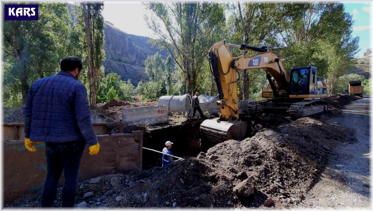 Kars'ta Biyolojik Atıksu Arıtma Tesislerinde çalışmalar sürüyor