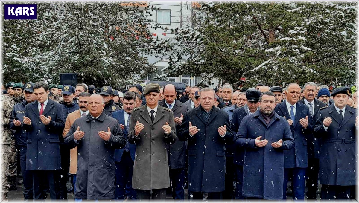 Kars'ta Çanakkale Zaferi'nin 109. yıldönümü kutlandı