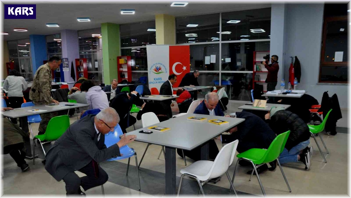 Kars'ta "çök-kapan-tutun" tatbikatı yapıldı