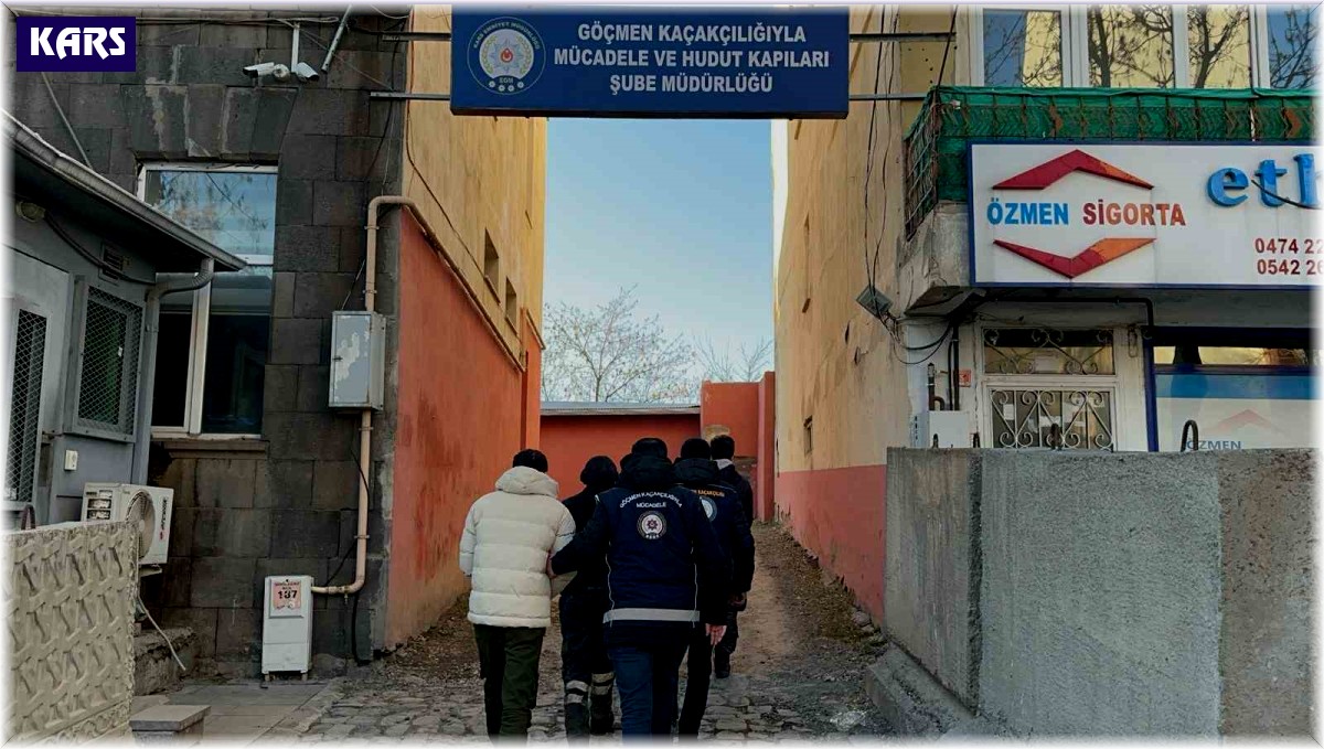 Kars'ta düzensiz göçmenler yakalandı