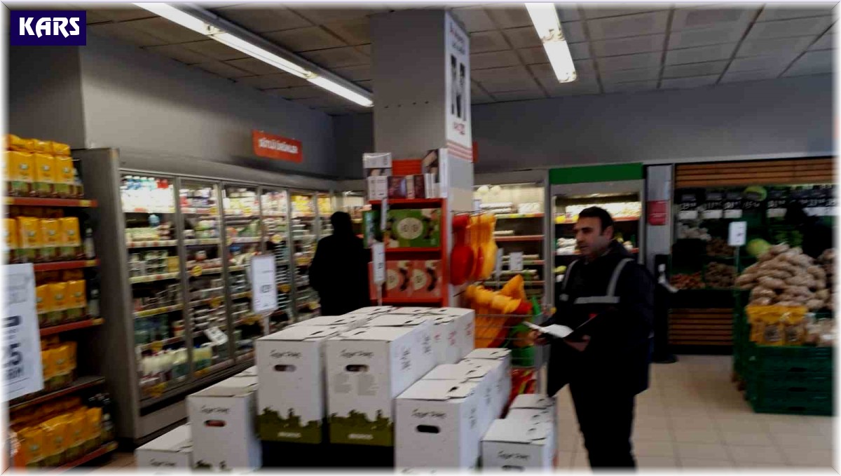Kars'ta fahiş fiyat denetimleri yapılıyor